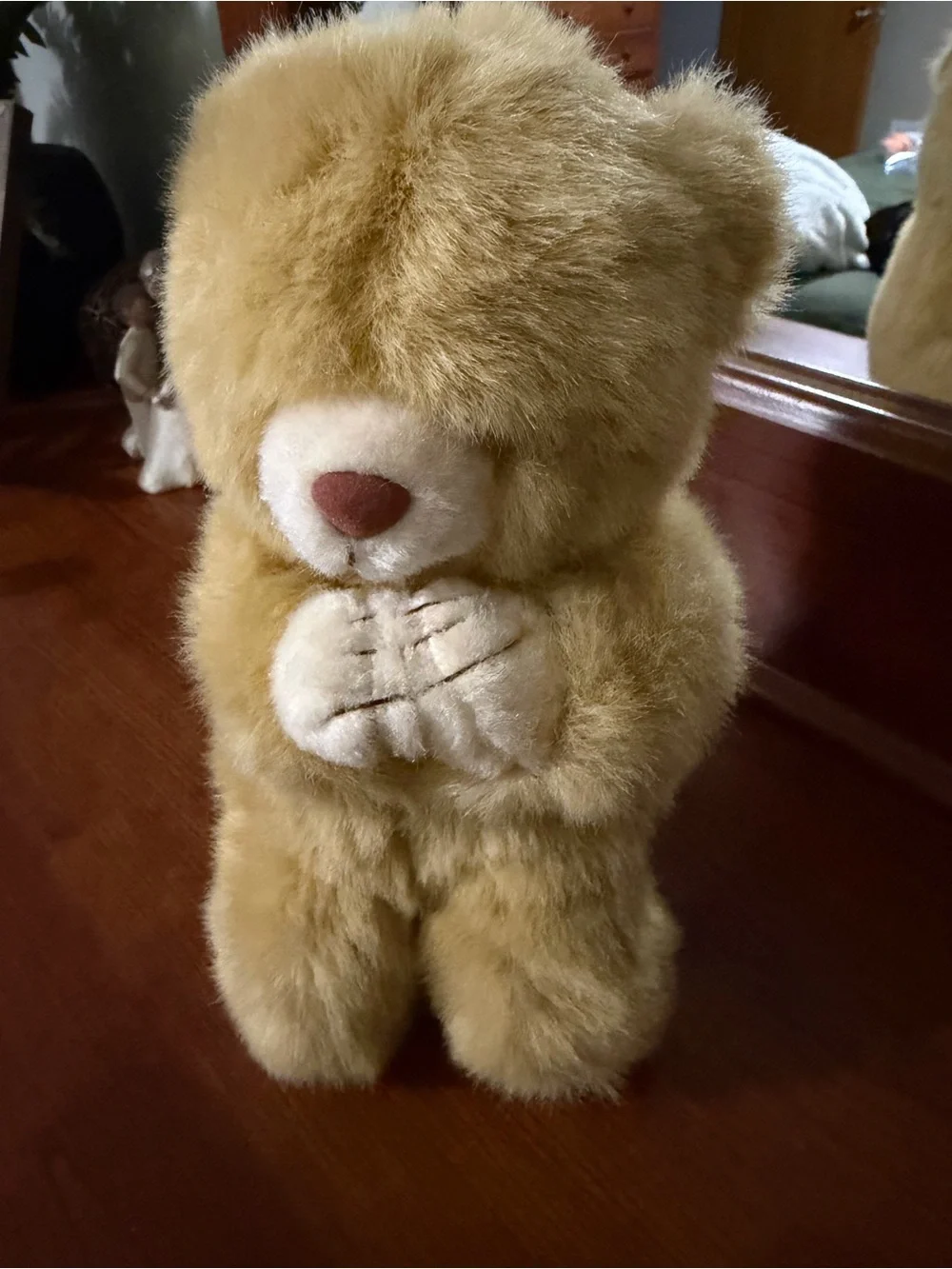 1999 Ty Beanie Buddy HOPE The Praying Beanie Baby Bear 10
